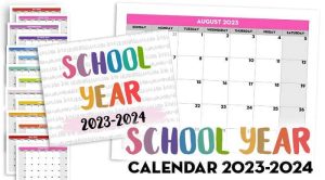 Your Guide to the 2023-2024 School Calendar