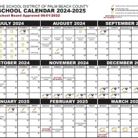 Knowing the Palm Beach County School Calendar 2024-2025: Essential Dates and Notes