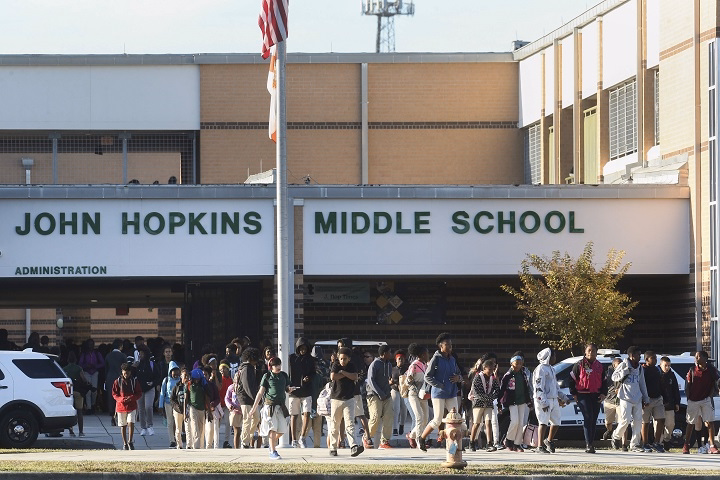 john hopkins middle school