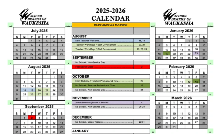 edison township school calendar