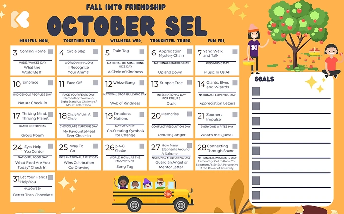 sel school calendar 7