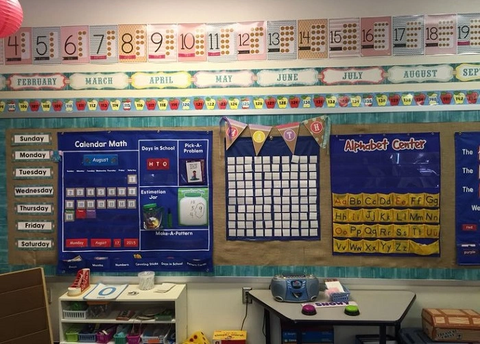 wall school calendar 5